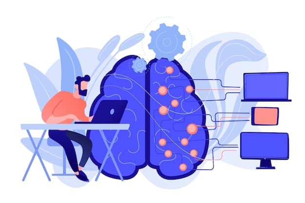 AI assistant helping mark answers